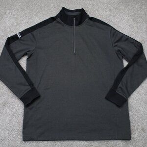 Nike Golf Sweatshirt Adult Large Gray Dri-Fit Hyperwarm Pro 1/4 Zip L/S Pullover